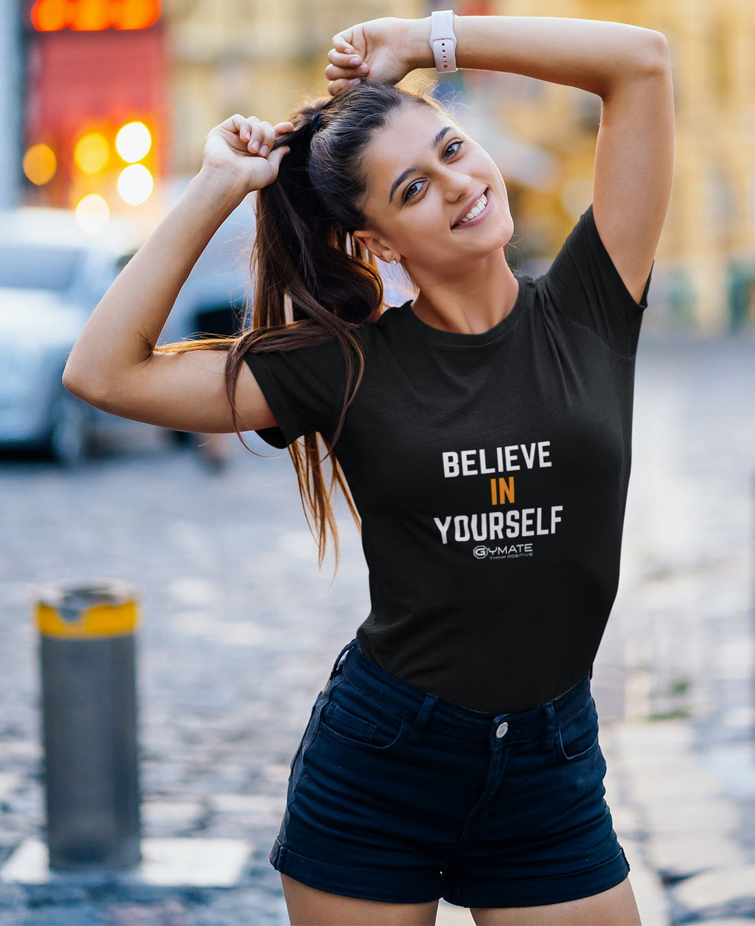 Spread Positivity Through Fashion Gymate Positive slogan t shirts