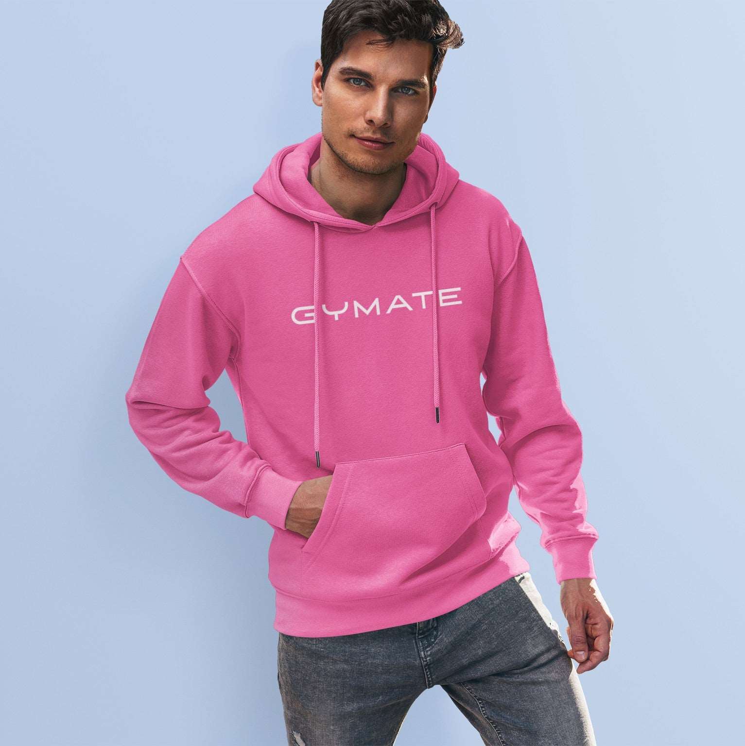 Pink hoodie mens designer best sale