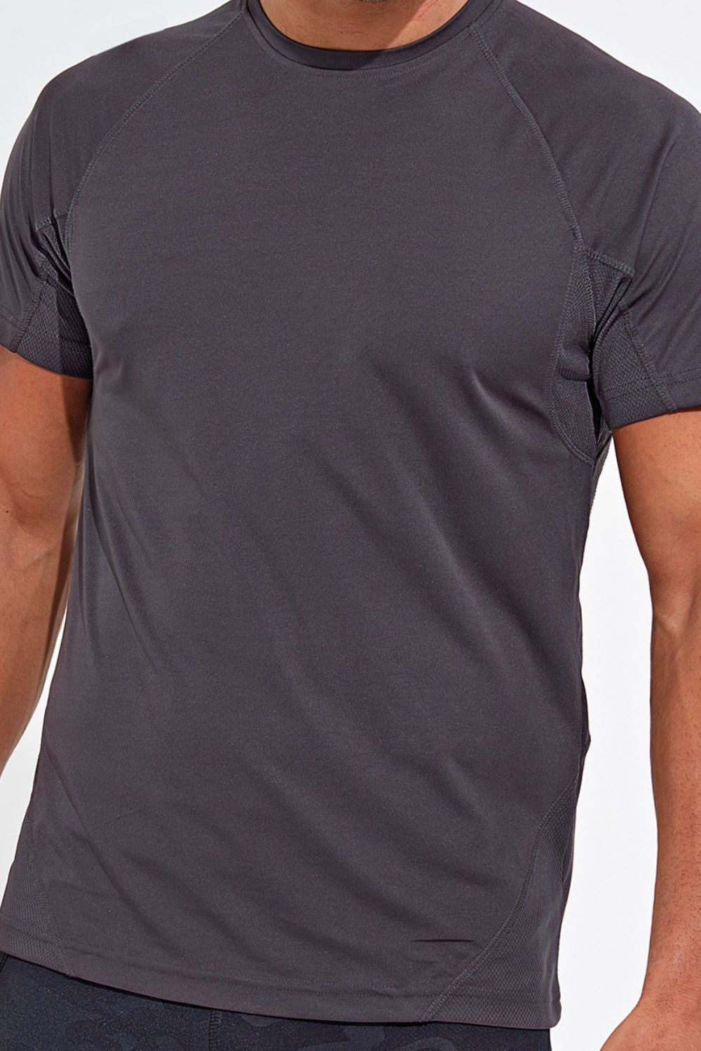 Affordable Activewear Premium Panelled Wicking T shirt